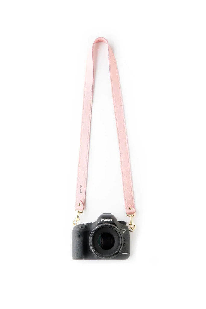 Personalized camera straps with stiching - DesiredLeather